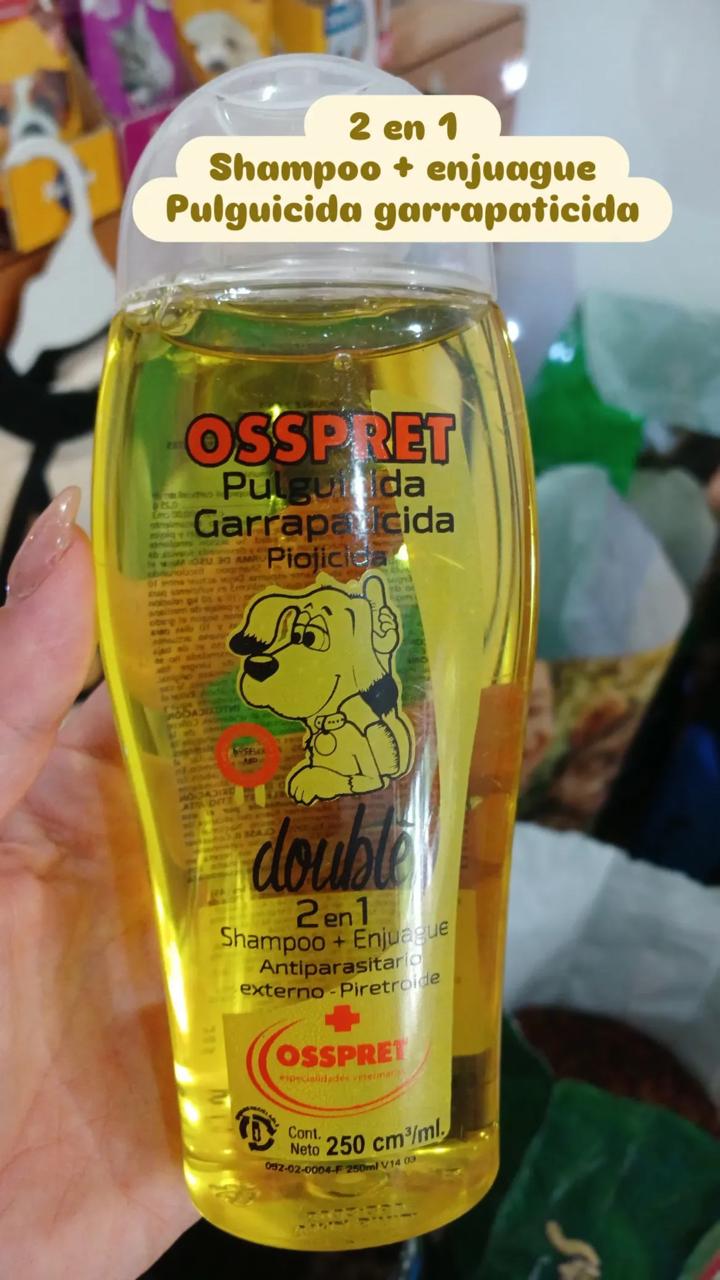 Shampoo Pulguicida Perro Adulto 2 en 1